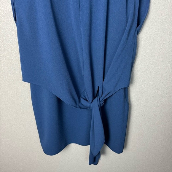 Tibi Savanna Crepe Tie Drapey Dress - Picture 6 of 10